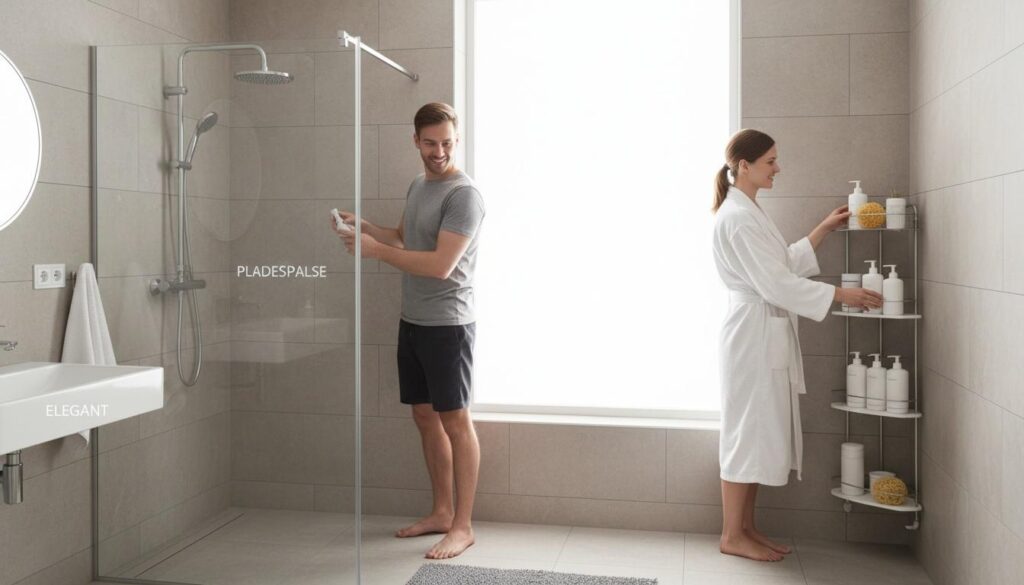 SONGMICS hjørnehylde til brusekabine: Pladsoptimering og stil til badeværelset