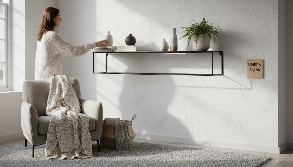 UMBRA Hylde: Stilfuld opbevaring og dekorativ vægindretning